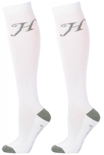 Hh sokken uni wit