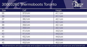 Harry's Horse thermolaars Toronto