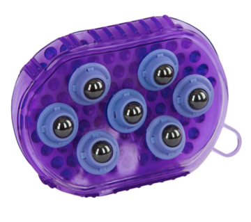 Magneet massage borstel paars