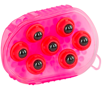 Magneet massage borstel roze