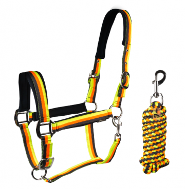 Horka set neon geel oranje