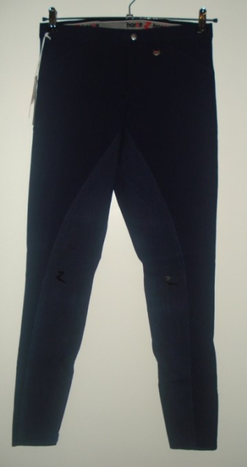 Horze rijbroek leren zit heren