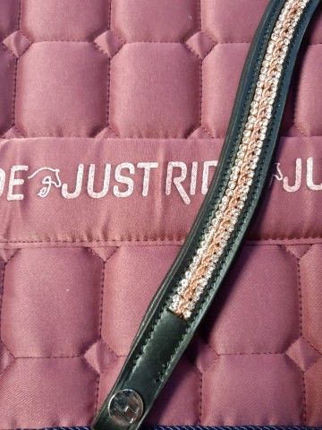 Zadeldek just ride rosegold bordeaux