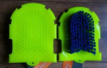 Poetshandschoen neongeel