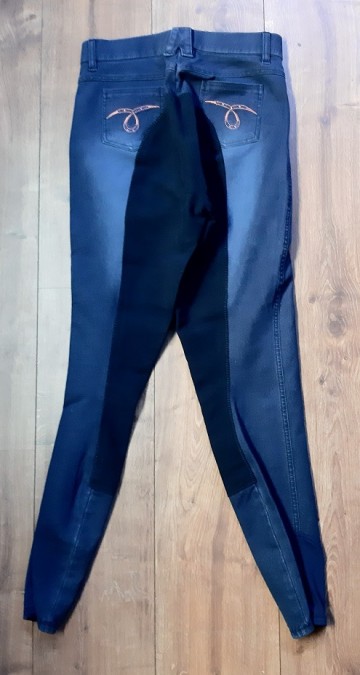 2. Rijbroek Jeans rosegold