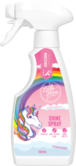 Unicorn shine spray