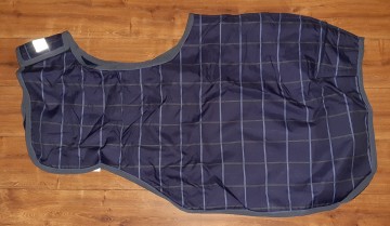 Qhp uitrijdeken paars ruit