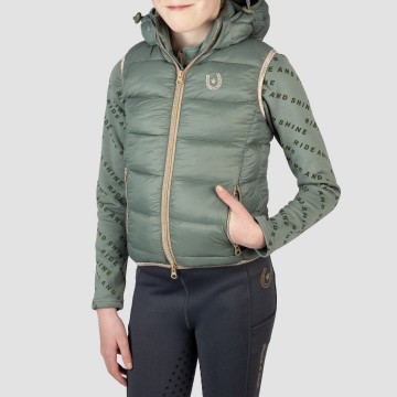 bodywarmer rai hunter green