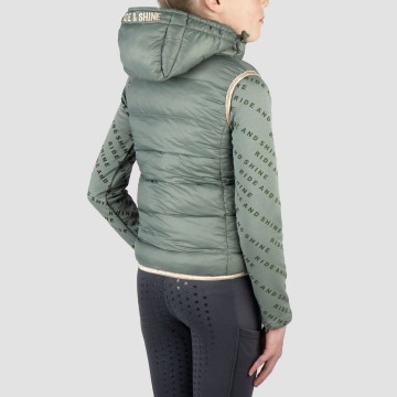 bodywarmer rai hunter green