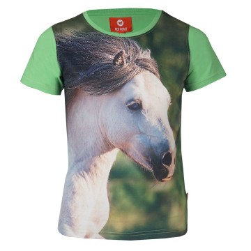 Red Horse shirt horsy groen