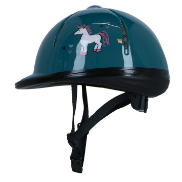 Red Horse rider sea green