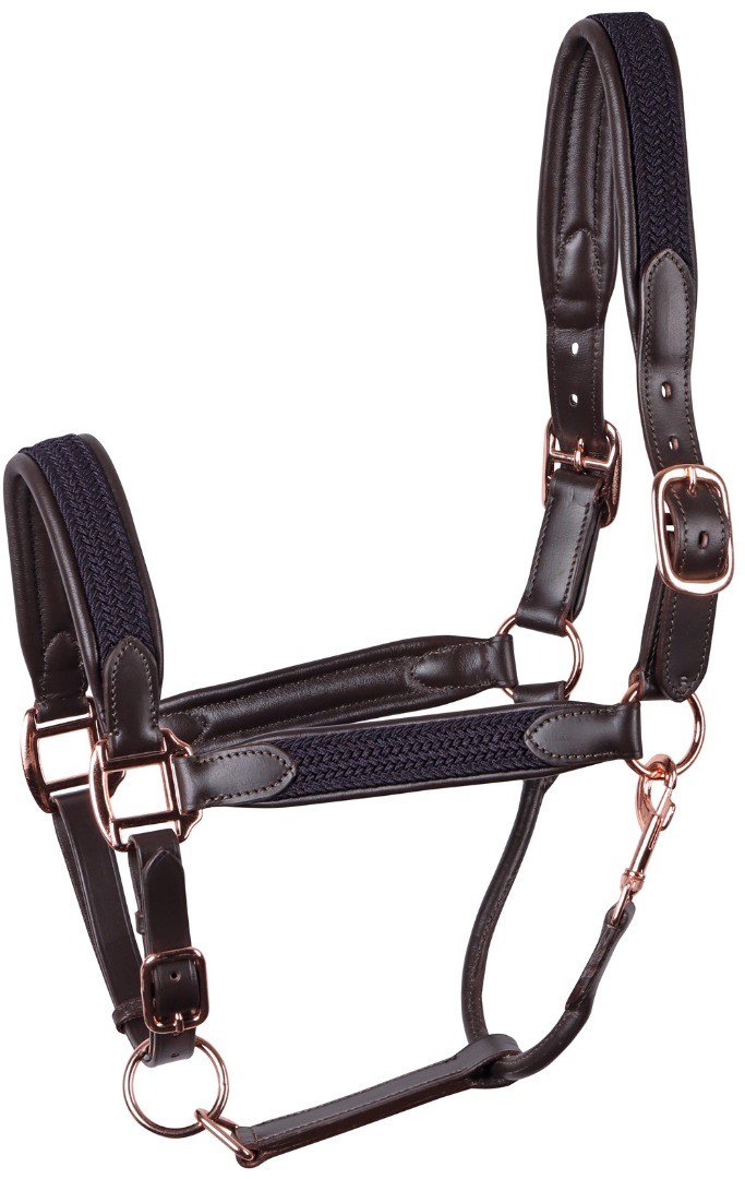 Harry's Horse halster leder braided - Halsters en touwen